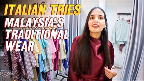 An Italian Shopping for Ramadan in Malaysia   Baju Kurung Kuala Lumpur 2024