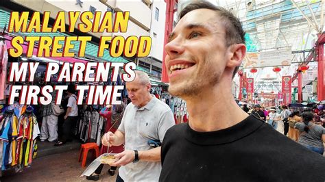 British Parents Try Malaysian Streetfood  FIRST time  Kuala Lumpur 2024