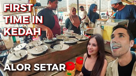 Eating with Locals In Kedah Malaysia   Alor Setar Vlog 2023