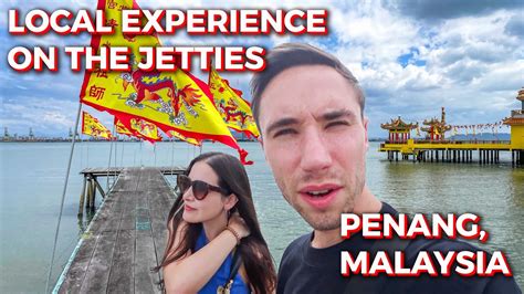 Living Like a Local in Penang   Street Food Aunties  Life in the Jetties Malaysia Vlog 2023