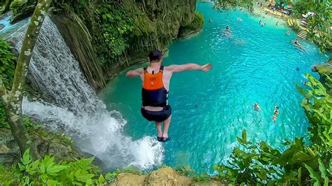 KAWASAN FALLS CANYONEERING  CLIFF JUMPING - CEBU PHILIPPINES